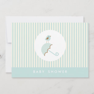 {little bird} baby shower invitation