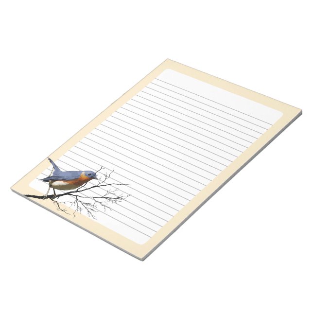 Little Bird Blue, Notepad (Angled)