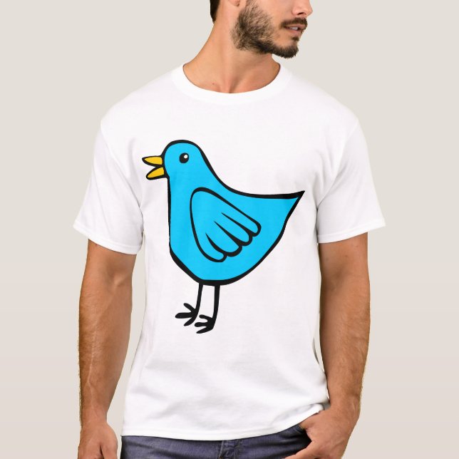 Little Bird - Blue T-Shirt (Front)