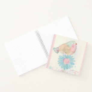 Little bird bullet journal notebook