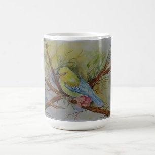 Little bird coffee mug