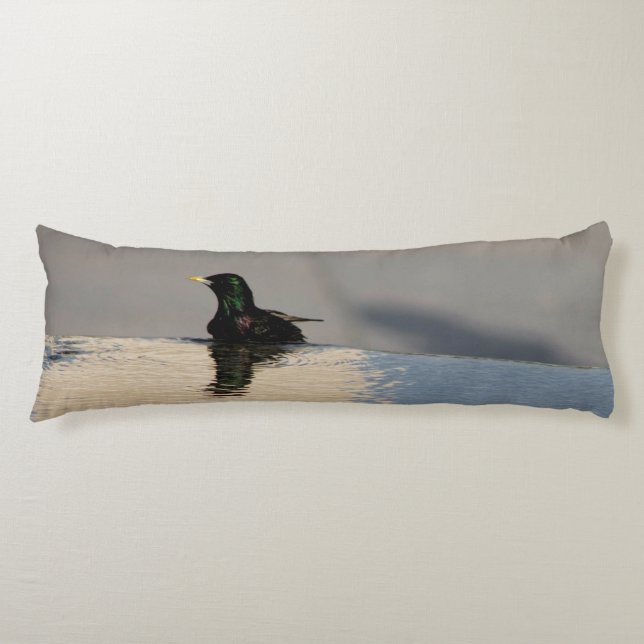 Little Bird on the Water Body Cushion (Front)