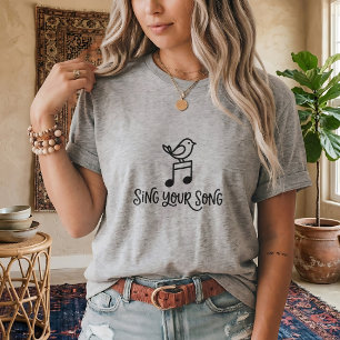 Little Bird Quote Unisex Graphic Tee