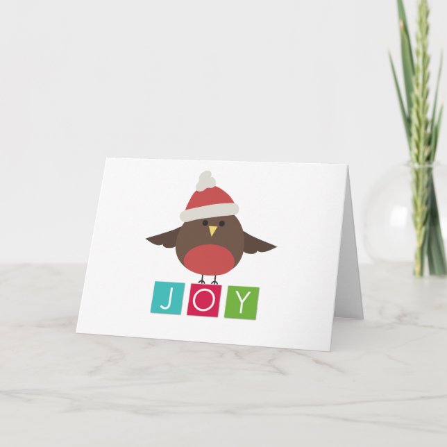 little bird simple christmas cards (Front)