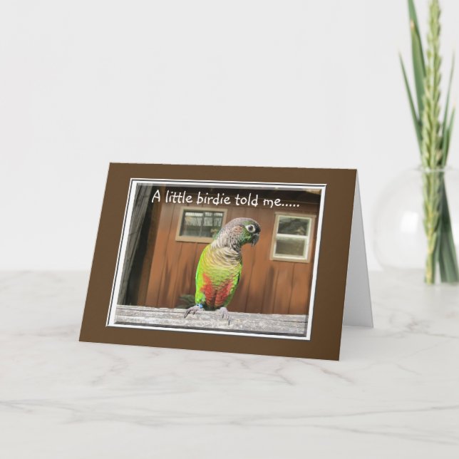 Little Birdie Card (Front)