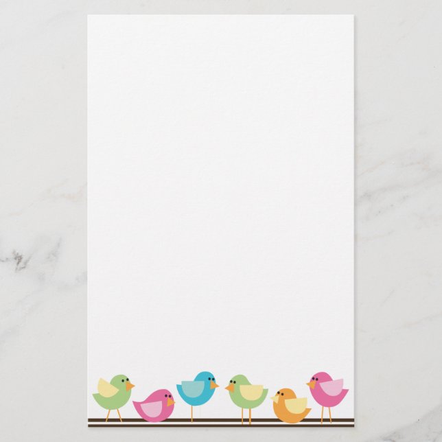 Little Birds Stationery (Front)