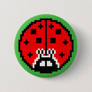 Little Bitty Ladybug 6 Cm Round Badge
