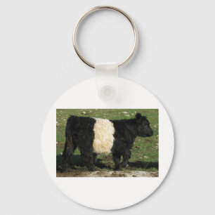 Little Black Beltie Calf Key Ring