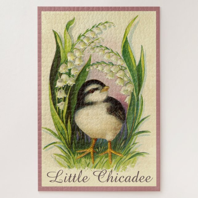 Little Black Bird Puzzle (Vertical)