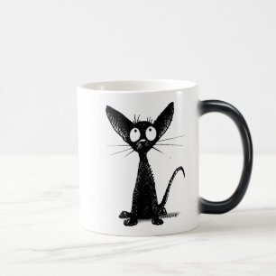 Little Black Cat Magic Mug