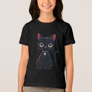 Little Black Cat - Spooky Tri-Blend Shirt