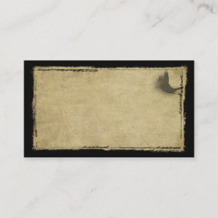 Little Black Crow- Prim Biz Cards