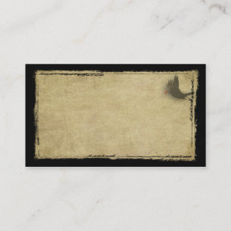 Little Black Crow- Prim Biz Cards