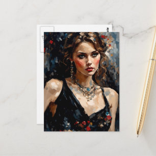 Little Black Dress Postcard