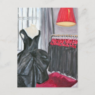 "Little Black Dress" Postcard