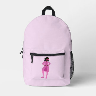 Little Black Girl Backpack
