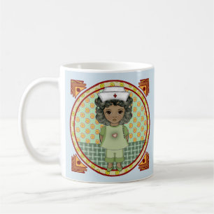 Little Black Girl Nurse Coffee Mug