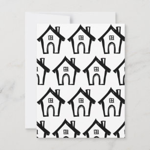 Little Black Houses, We Have Moved Cards