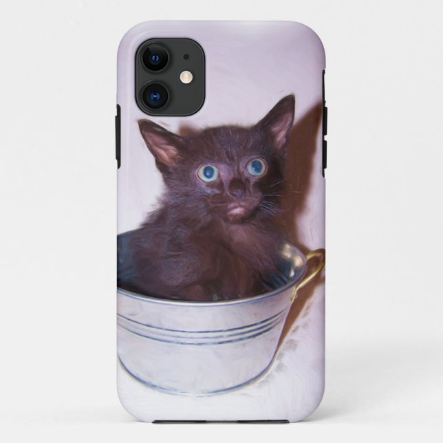 little black kitten Case-Mate iPhone case (Back)