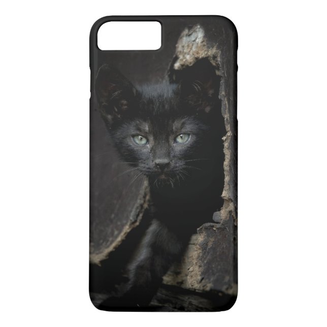 Little Black Kitty Case-Mate iPhone Case (Back)