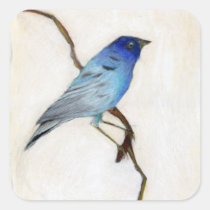 Little Blue 2012 Square Sticker