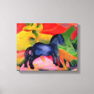 Little Blue Horse, 1912 Canvas Print