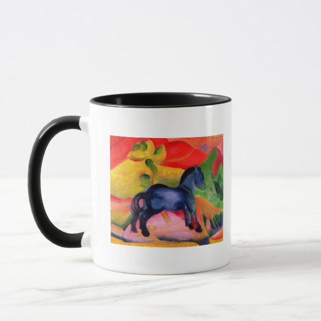 Little Blue Horse, 1912 Mug (Left)