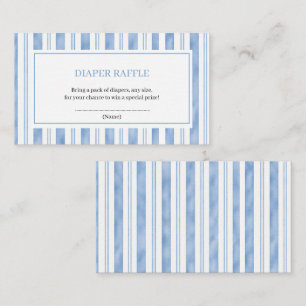 Little Blue Jean Is On The Way, Denim Baby Shower Enclosure Card