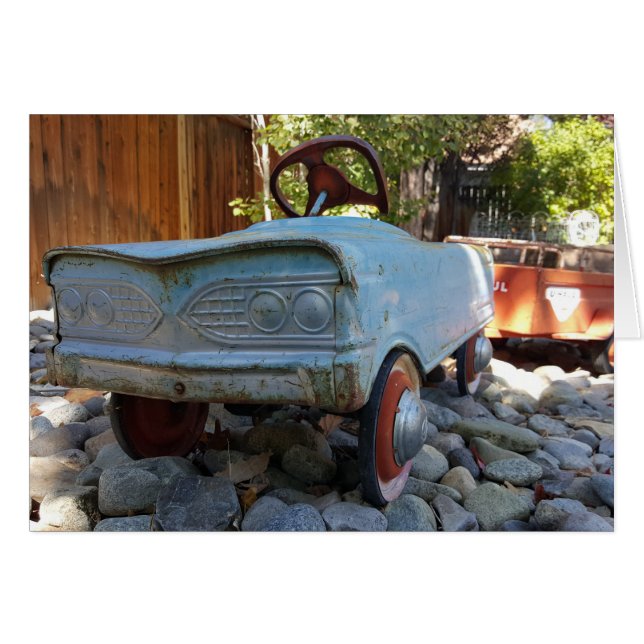 Little Blue Pedal Truck (Front Horizontal)