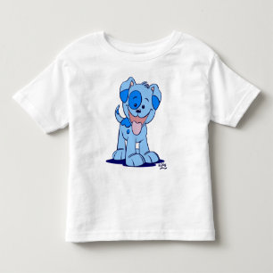 Little blue puppy children T-shirt