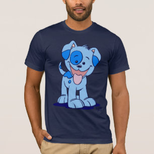 Little blue puppy T-shirt