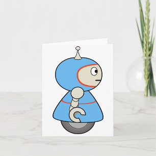 Little Blue Robot Note Cards