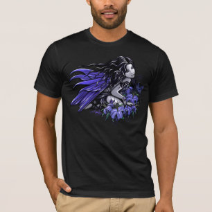 Little Blue Tattoo Butterfly Lilly Fairy T-Shirt
