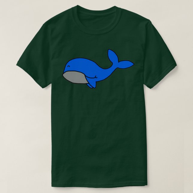 Little blue whale 2 T-Shirt (Design Front)