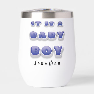 Little Blue Wonders:Celebrating Baby Boy Drinkware