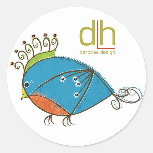 Little Bluebird Stickers (Front)