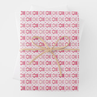 Little Blush Teddy Bear Gift Wrapping Paper