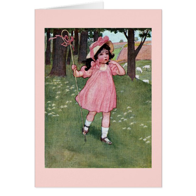 Little Bo-Peep and Missing Sheep Nursery Rhyme (Front)