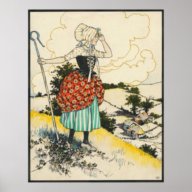 Little Bo Peep by St George and the Dragon  Poster (Front)