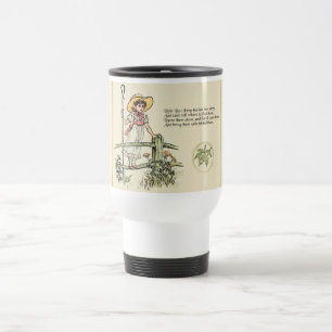 Little Bo-Peep: Classic Kate Greenaway Nursery Travel Mug