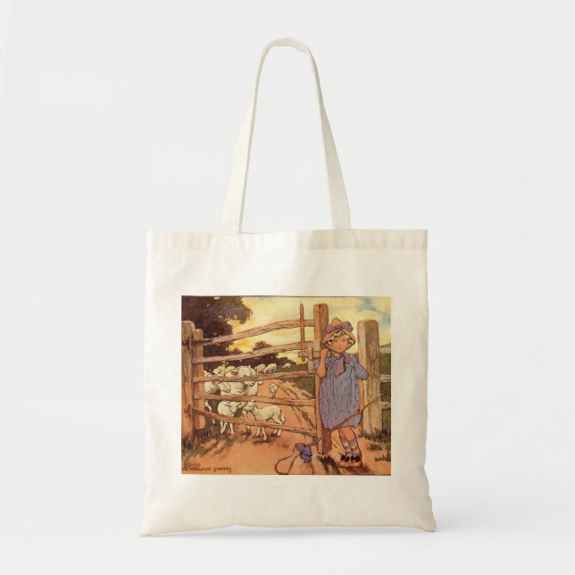 Little Bo-Peep Nursery Rhyme Bag (Front)