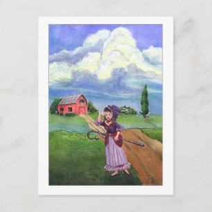 Little Bo Peep Postcard