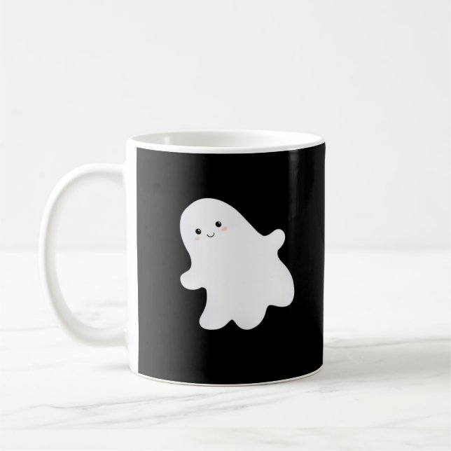 Little Boo Aesthetic Cool Coffee Mug (Left)