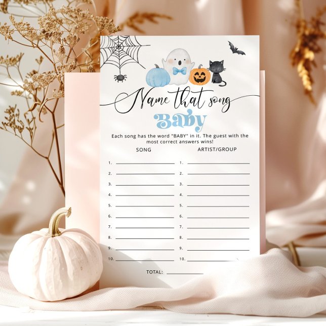 Little Boo blue Name that song baby shower game (Creator Uploaded)