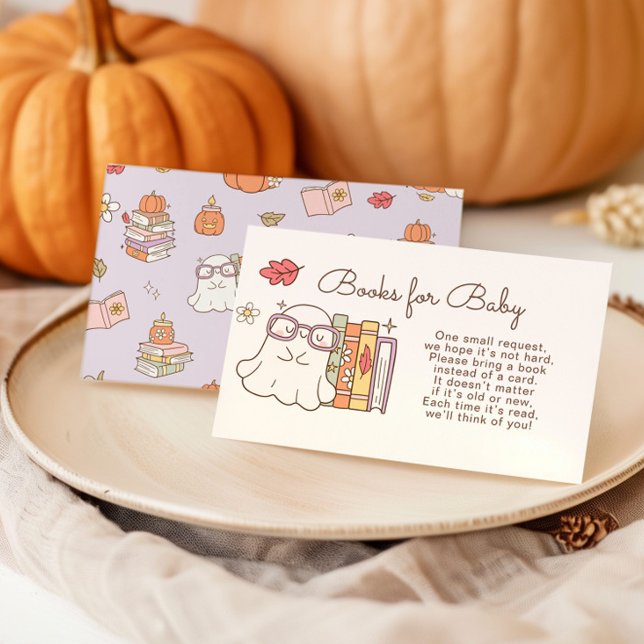 Little Boo Books for baby Retro Groovy Enclosure Card (Creator Uploaded)