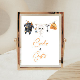 Little Boo Clothesline Books and Gifts Sign
