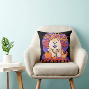 LITTLE BOO Cream Chow   Cushion