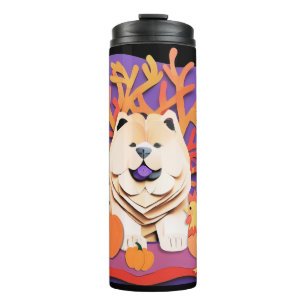 LITTLE BOO Cream Chow  CUSTOMIZE Thermal Tumbler