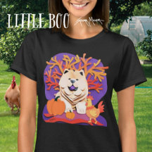 LITTLE BOO Cream Chow  T-Shirt