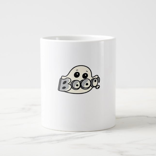Little Boo Creative Casual Large Coffee Mug (Front)